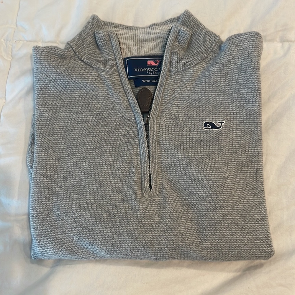 Vineyard Vines half zip up pullover